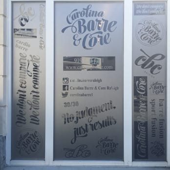 North State Signs & Printing - This is the vinyl work that North State just applied for us Carolina Barre and Core in Lafayette Village. We think it looks fantastic! - Signmaking Near Me - Raleigh, North Carolina North State Signs & Printing - This is the vinyl work that North State just applied for us Carolina Barre and Core in Lafayette Village. We think it looks fantastic! - Signmaking Near Me - Raleigh, North Carolina