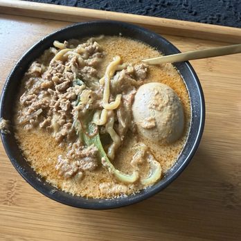 JINYA Ramen Bar - Union Market - Tan Tan Men (which chicken soboro instead of pork) - Ramen Near Me - Washington, DC, District of Columbia JINYA Ramen Bar - Union Market - Tan Tan Men (which chicken soboro instead of pork) - Ramen Near Me - Washington, DC, District of Columbia