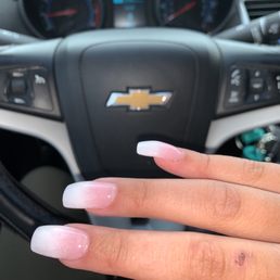 LMAO like sister.. wtf is that shape on the pinky nail. practice more please!