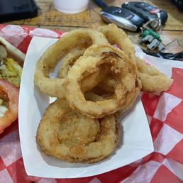 Onion Rings for $2.50 up charge fast foodish Onion Rings for $2.50 up charge fast foodish