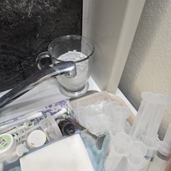 Jess T. Ellis, DDS, MS - More to show how he is keeping his equipemtn that he must of used on me.   syringes full of substances.