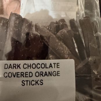 Läderach - Dark chocolate orange peel - Chocolatiers & Shops Near Me - Walnut Creek, California