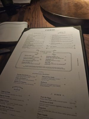 Menu photo 2 Cuerno New York, NY Menu photo 2 Cuerno New York, NY