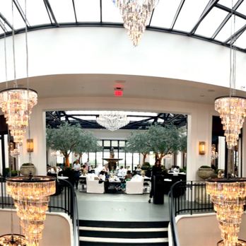 RH Rooftop Restaurant at RH West Palm - The view of the rooftop garden terrace - Wine Bars Near Me - West Palm Beach, Florida