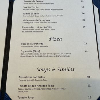 Bianca - Menu - French Near Me - Culver City, California Bianca - Menu - French Near Me - Culver City, California