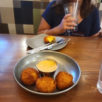 Tick Tock Diner - Flaming Mac and cheese bites! YUM!! - Diners Near Me - Clifton, New Jersey Tick Tock Diner - Flaming Mac and cheese bites! YUM!! - Diners Near Me - Clifton, New Jersey
