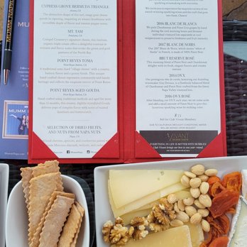 Mumm Napa - Oak Terrace tasting menu and cheese board items - Wine Tasting Room Near Me - Rutherford, California Mumm Napa - Oak Terrace tasting menu and cheese board items - Wine Tasting Room Near Me - Rutherford, California