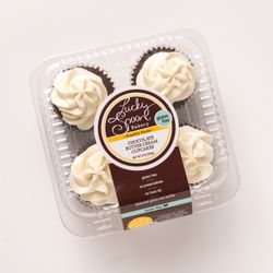 Lucky Spoon Bakery - Chocolate Butter Cream Cupcakes