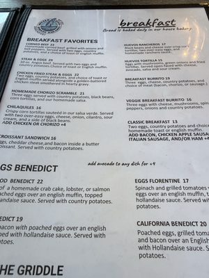 Menu photo 1 Whale City Aptos, CA
