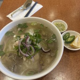 Chicken Rice Noodle Soup