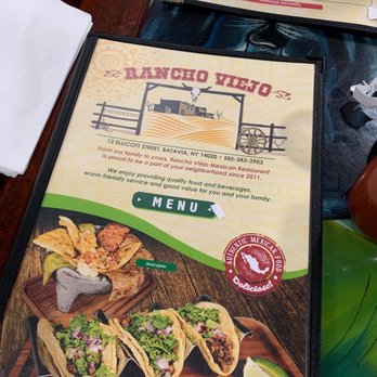 Rancho Viejo Mexican Restaurant - menu - Mexican Near Me - Batavia, New York Rancho Viejo Mexican Restaurant - menu - Mexican Near Me - Batavia, New York