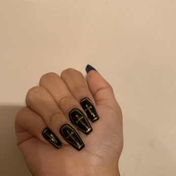 Vip Nails - Halloween coffins - Nail Salons Near Me - Las Vegas, Nevada