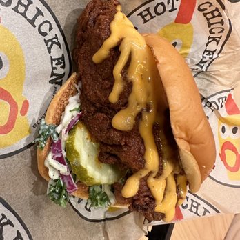 Dave's Hot Chicken - Single Slider - Chicken Shop Near Me - Dublin, California Dave's Hot Chicken - Single Slider - Chicken Shop Near Me - Dublin, California