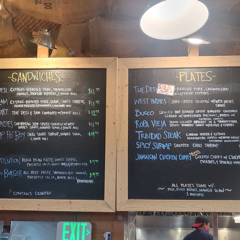 Bongos - Menu (2 of 2). 3/29/2023 - Cuban Near Me - Seattle, Washington
