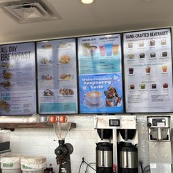 Just Love Coffee Cafe - Dickson, TN - Wall menu