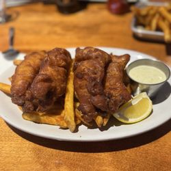 Timeout Tavern - Fish and Chips - tartar sauce house made