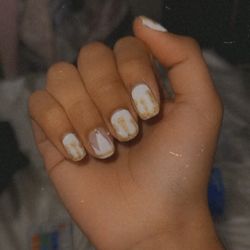 Got my nails design for my birthday last year in 2022 By Ivy