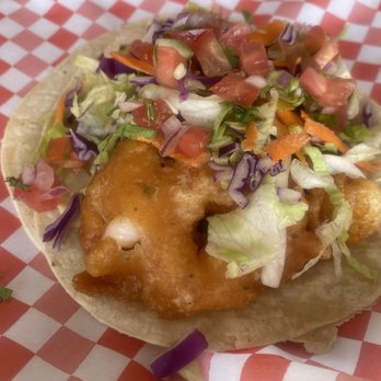 El Rinconcito - Fried Shrimp Tacos - Seafood Near Me - Sayulita, NAY