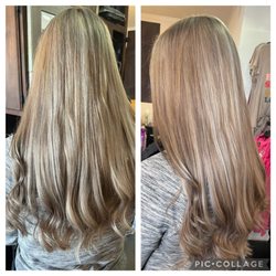 Excape Salon and Tanning - Love the mushroom blonde tones