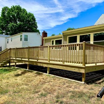 VGC Trim - 16'x34' DECK with handicap ramp - Patio Coverings Near Me VGC Trim - 16'x34' DECK with handicap ramp - Patio Coverings Near Me