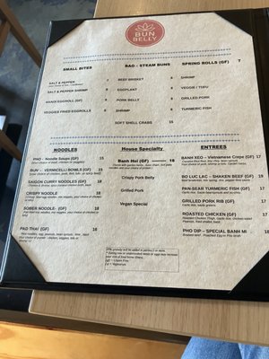 Menu photo 3 Bun Belly Austin, TX