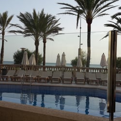 Allsun Hotel Pil-Lari Playa - Poolblick beim Essen