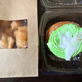 Elk Grove Donuts - Croissant Donut Holes & Young Coconut Sticky Rice Pandan - Donuts Near Me - Elk Grove, California Elk Grove Donuts - Croissant Donut Holes & Young Coconut Sticky Rice Pandan - Donuts Near Me - Elk Grove, California