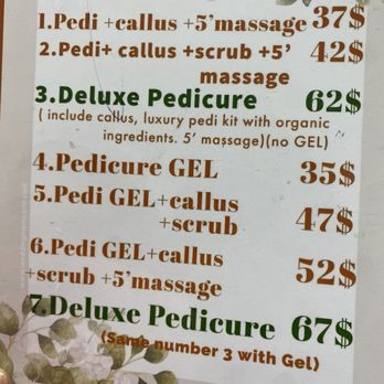 Beautiful Nails - Pedicure sheet - Nail Salons Near Me - West Covina, California Beautiful Nails - Pedicure sheet - Nail Salons Near Me - West Covina, California