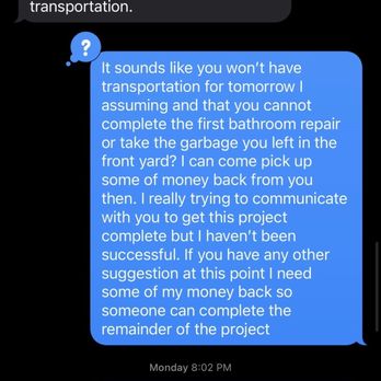 Morales 24/7 Home Services - Text message from him with no response - Handyman Near Me Morales 24/7 Home Services - Text message from him with no response - Handyman Near Me