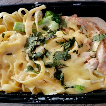 J's Pizza & Sub Cafe - Fettuccine Alfredo with chicken and broccoli - YUM! - Pizza Near Me - Fredericksburg, Virginia