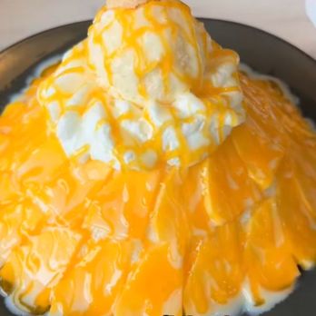 Autea Sweets & Eats - Mango snowflake dessert - Bubble Tea Near Me - Chicago, Illinois