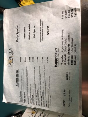 Menu photo 8 La Perla Ceviches and rolls Weston, FL