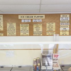 Country Maid Ice Cream - The menu