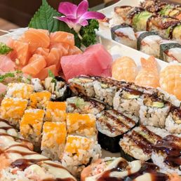 a variety of sushi a variety of sushi