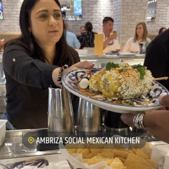 Ambriza - Blessing us with this amazing street corn!! - Mexican Near Me - Katy, Texas