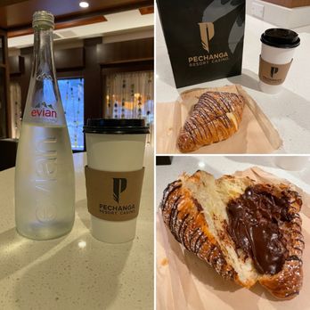 Blends Coffee Bar - Expensive water, good coffee and a chocolate croissant which was done differently than any other one I've had. - Wine Bars Near Me - Temecula, California