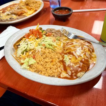 La Mexicana II - Taco and Enchiladas Plate - Mexican Near Me - Paso Robles, California