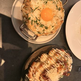 Cino - Cream Spinach and twice baked potato - Italian Near Me - Honolulu, Hawaii Cino - Cream Spinach and twice baked potato - Italian Near Me - Honolulu, Hawaii