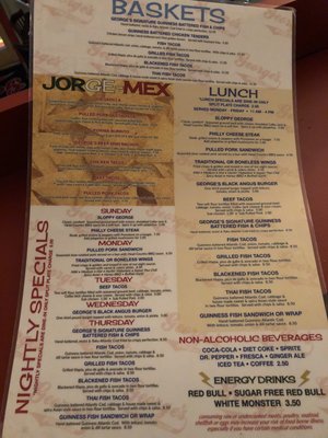 Menu photo 7 Georges Pub Jenks, OK Menu photo 7 Georges Pub Jenks, OK