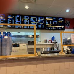 Ajs Hot Dogs & Gyros - counter