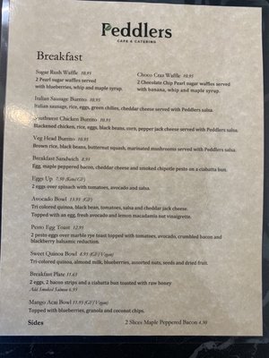 Menu photo 2 Peddler's Cafe & Catering Eden, UT Menu photo 2 Peddler's Cafe & Catering Eden, UT
