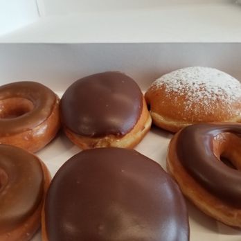 Krispy Kreme - My other dozen. They gave me one ugly choco glazed. :( - Donuts Near Me - Long Beach, California Krispy Kreme - My other dozen. They gave me one ugly choco glazed. :( - Donuts Near Me - Long Beach, California