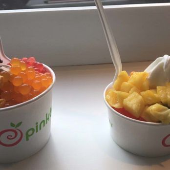Pinkberry - Chocolate Hazelnut and Dairy-free Coconut - Ice Cream & Frozen Yogurt Near Me - Brooklyn, New York Pinkberry - Chocolate Hazelnut and Dairy-free Coconut - Ice Cream & Frozen Yogurt Near Me - Brooklyn, New York