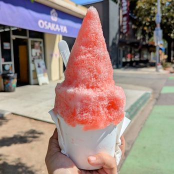 Osaka-Ya - Strawberry shaved ice - Desserts Near Me - Sacramento, California Osaka-Ya - Strawberry shaved ice - Desserts Near Me - Sacramento, California