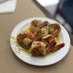 Abuqir Seafood - Black Tiger Shrimp (~$13): grilled