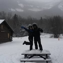 SledVentures Snowmobile Rentals - On our pit stop to take in some nature beauty