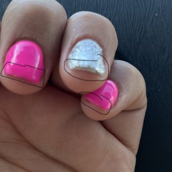 Demi’s Salon Boutiques - Short, fat, square and the whole nail isnt even painted - Nail Salons Near Me - Albuquerque, New Mexico Demi’s Salon Boutiques - Short, fat, square and the whole nail isnt even painted - Nail Salons Near Me - Albuquerque, New Mexico