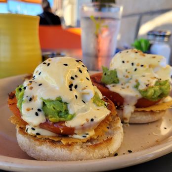 Snooze, an A.M. Eatery - Smashed Avocado Benny - Breakfast & Brunch Near Me - Westminster, Colorado Snooze, an A.M. Eatery - Smashed Avocado Benny - Breakfast & Brunch Near Me - Westminster, Colorado