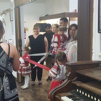 Soba - Ribbon cutting ceremony at Soba on 2nd. Check out the national dress of Moldova! - Modern European Near Me - Fairbanks, Alaska