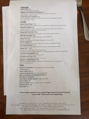 Menu photo 2 Scratch Mountain View, CA